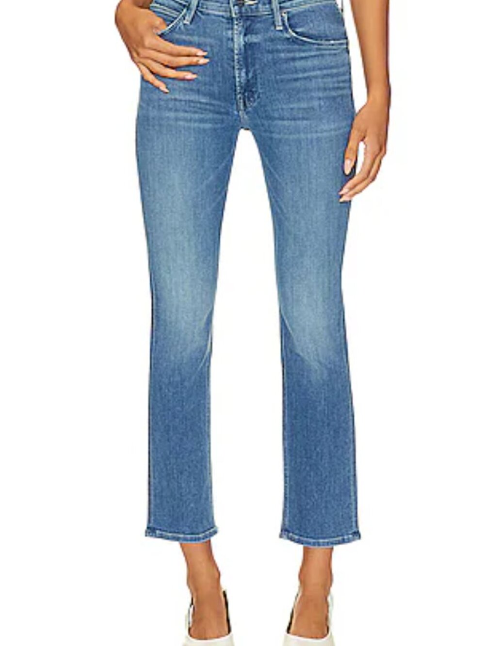 Mother Mid Rise Dazzler Ankle Jeans "Wish On A Star" Women's Size 29